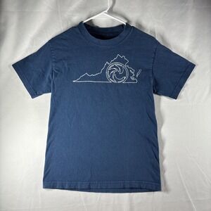 Wave Riding Vehicles (WRV) Virginia Mens Small Blue T-Shirt Surfing Casual